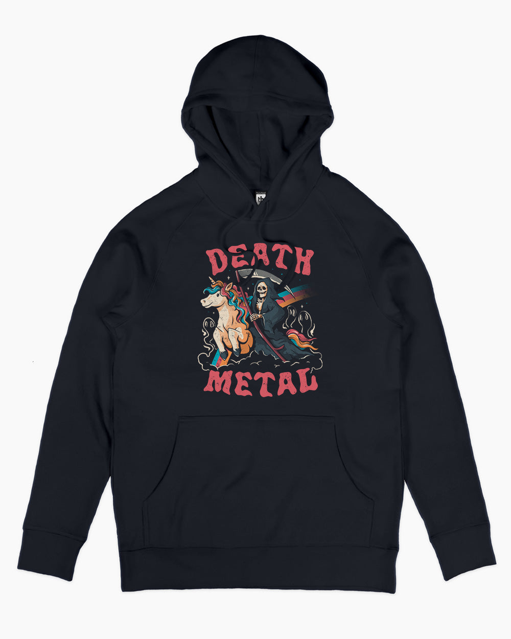 Death Metal Hoodie Australia Online #colour_navy