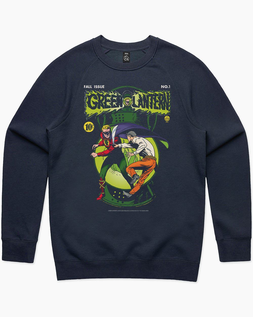 Green Lantern Fall Issue Sweater Australia Online #colour_navy