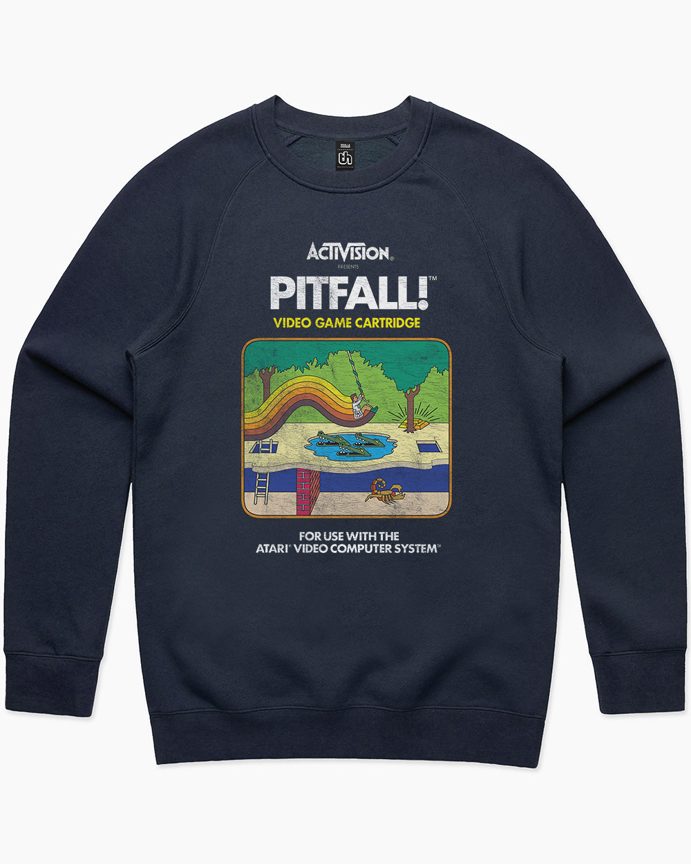Pitfall Vintage Sweater Australia Online #colour_navy