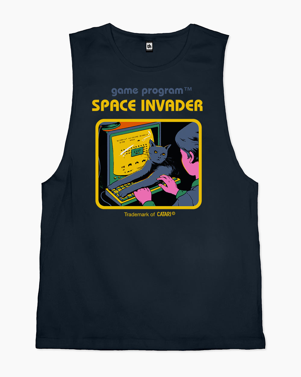 Space Invader Tank Australia Online #colour_navy