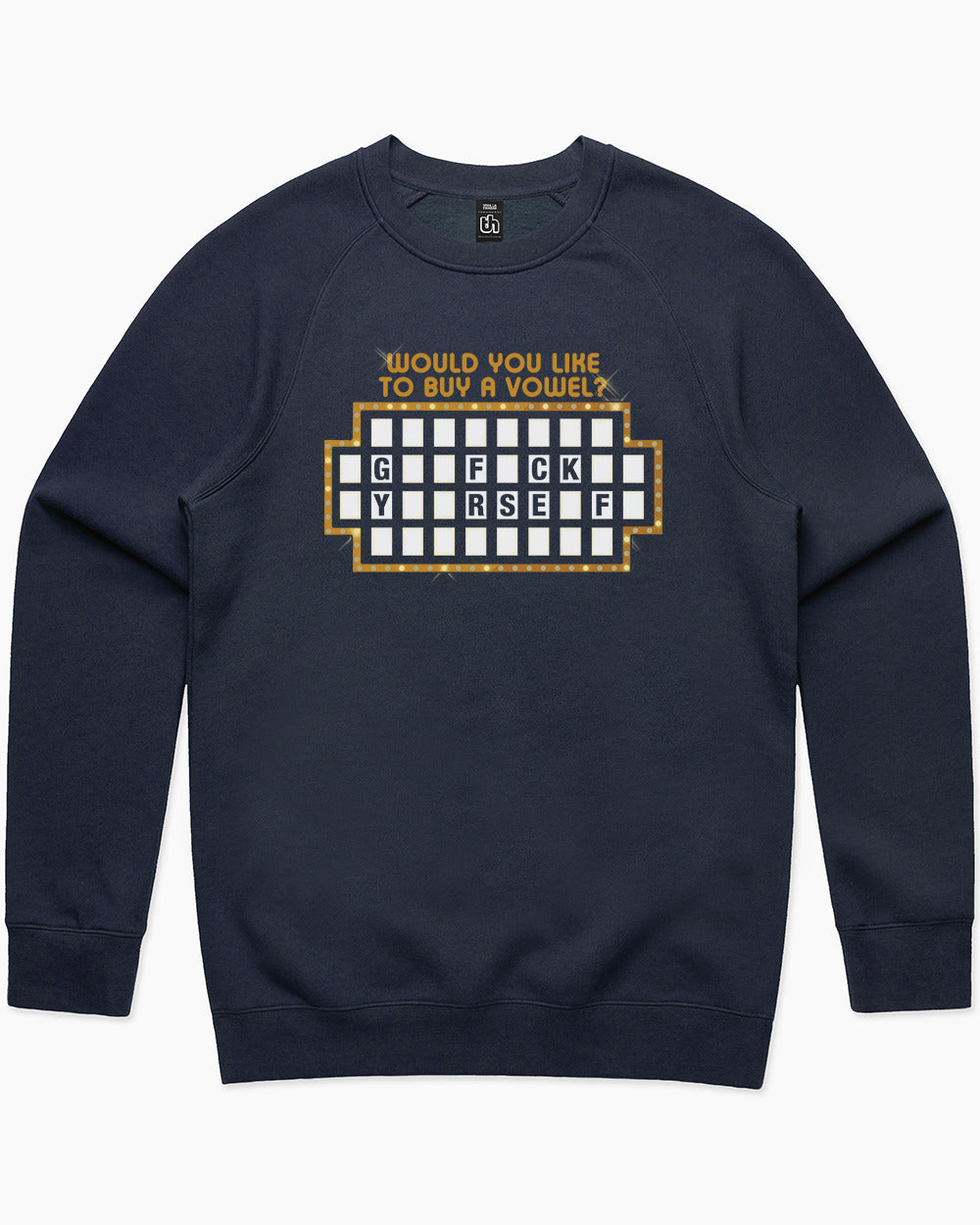 Would You Like To Buy A Vowel Or Would You To Buy A Vowel Sweater Australia Online #colour_navy