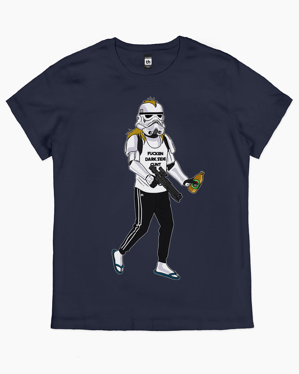 Bogan Stormtrooper T-Shirt Australia Online #colour_navy