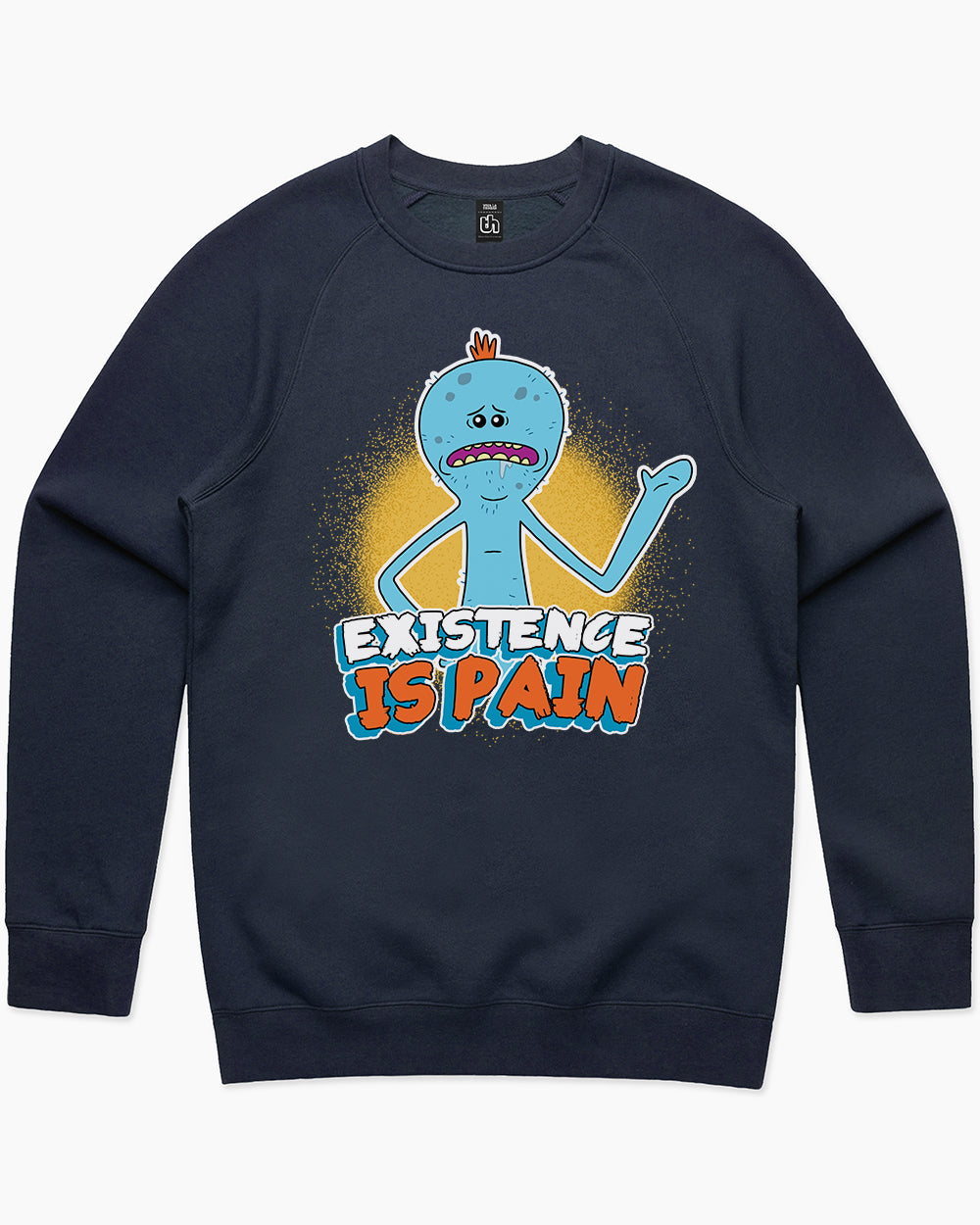 Existence is Pain Sweater Australia Online #colour_navy