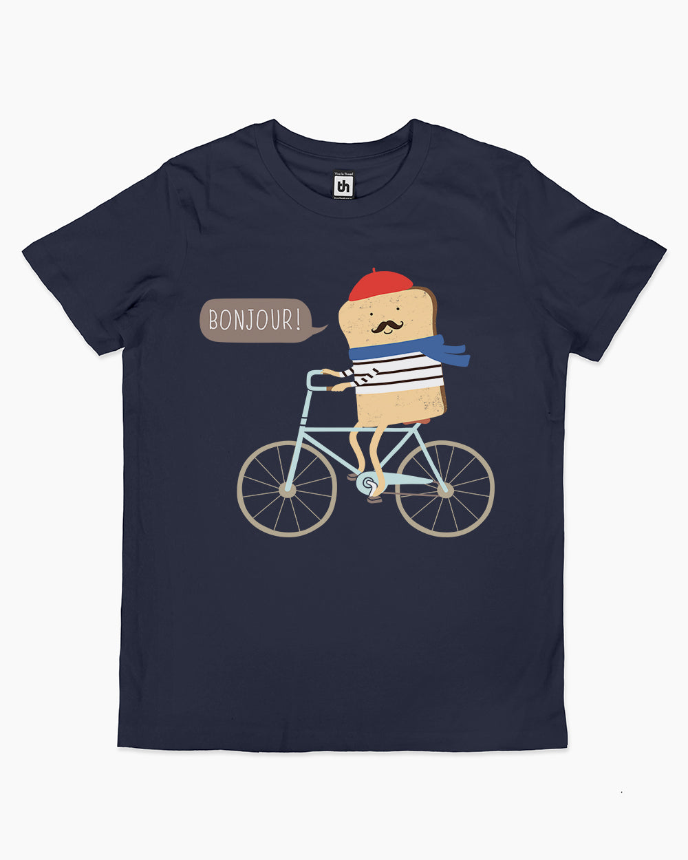 French Toast Kids T-Shirt Australia Online #colour_navy