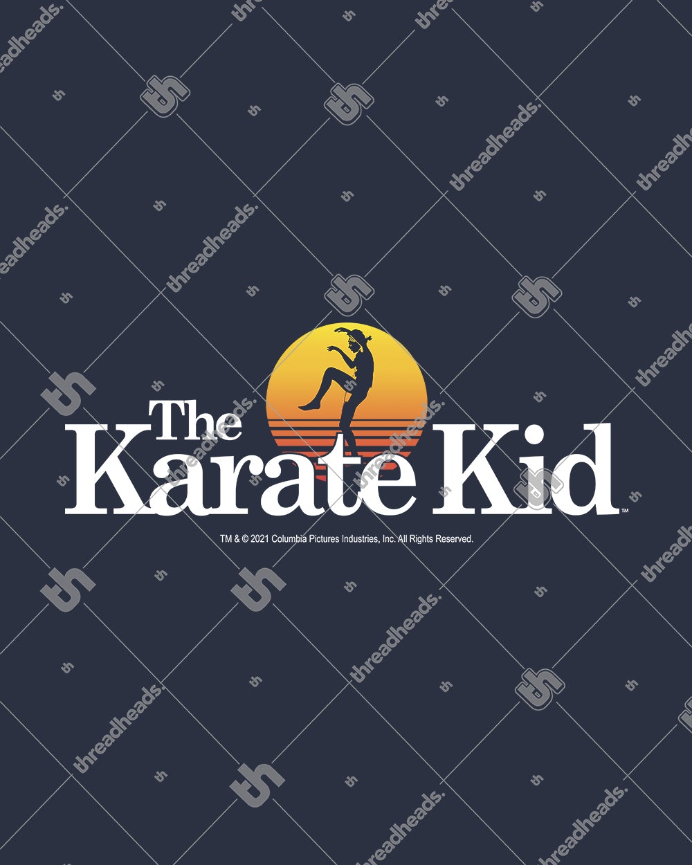 Karate Kid Logo Kids T-Shirt Australia Online #colour_navy