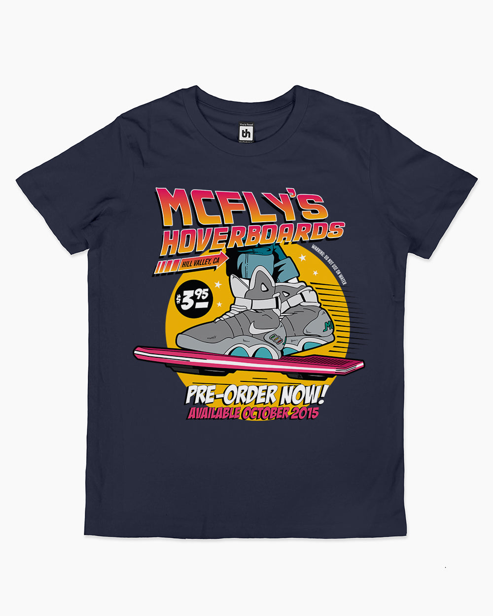 McFly's Hoverboards Kids T-Shirt Australia Online #colour_navy