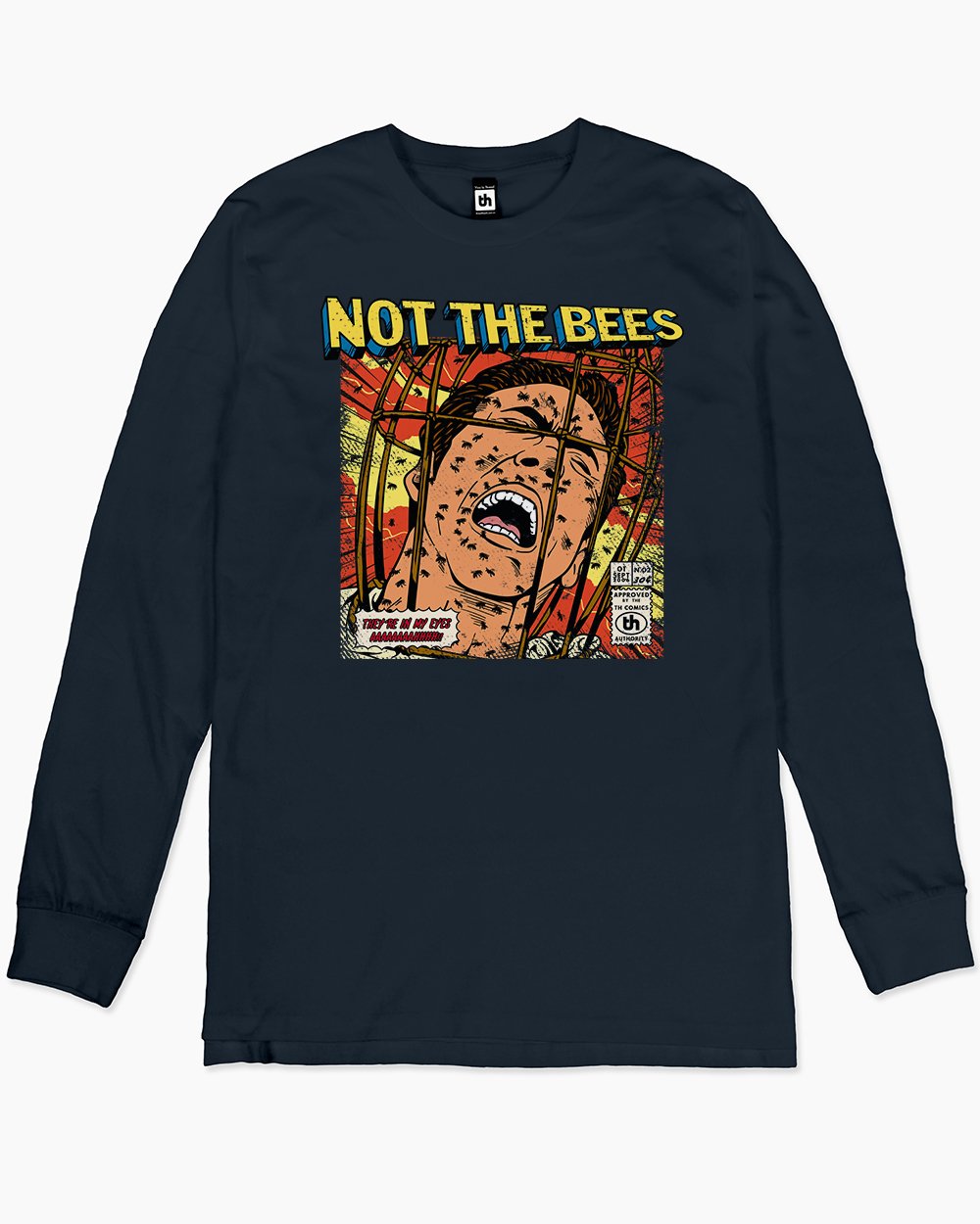 Not the Bees Long Sleeve Australia Online #colour_navy