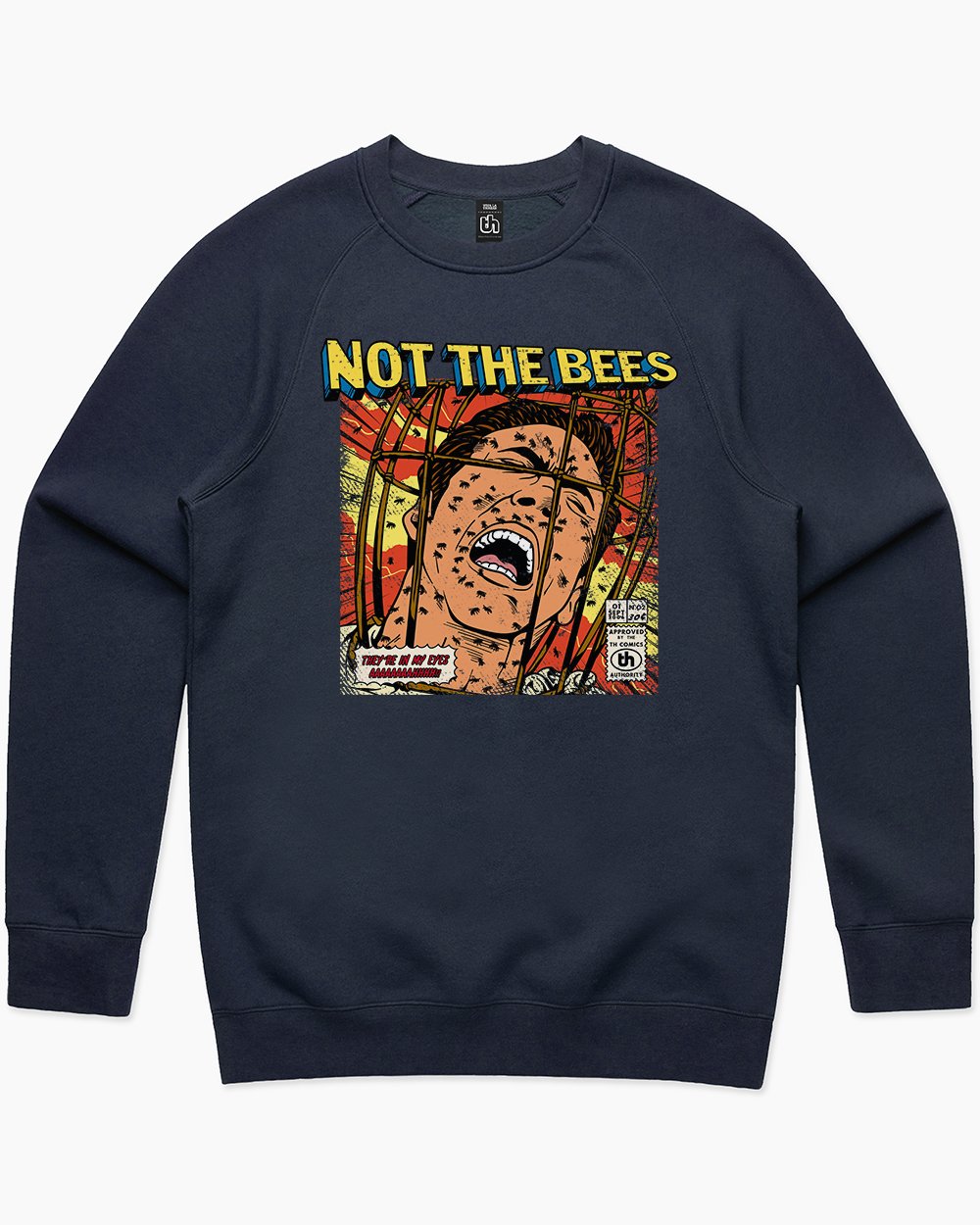 Not the Bees Sweater Australia Online #colour_navy