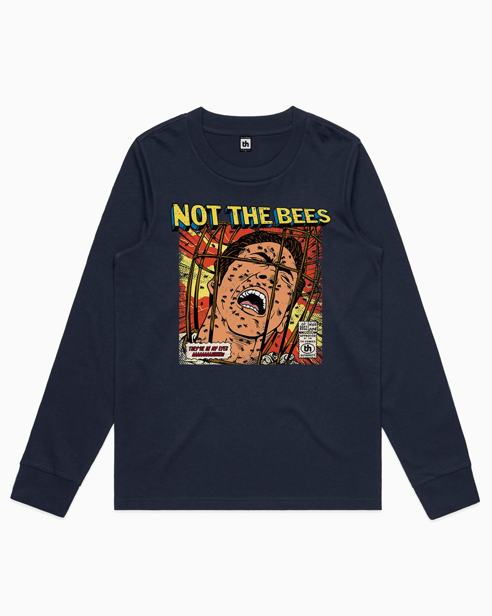 Not the Bees Long Sleeve Australia Online #colour_navy