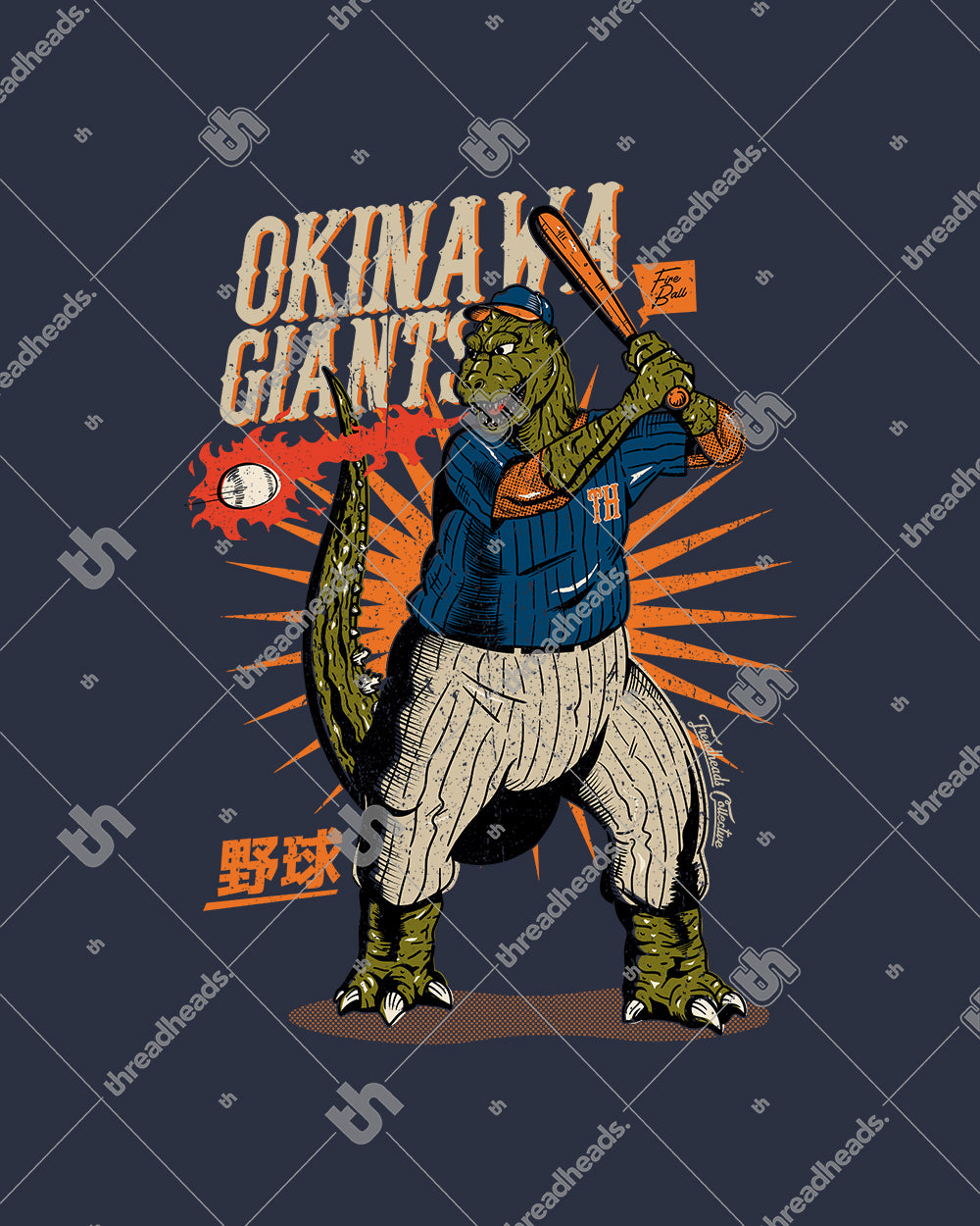 Okinawa Giants Long Sleeve Australia Online #colour_navy