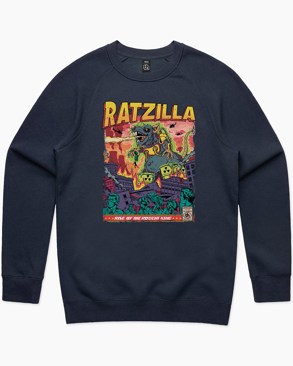 Ratzilla Sweater Australia Online #colour_navy