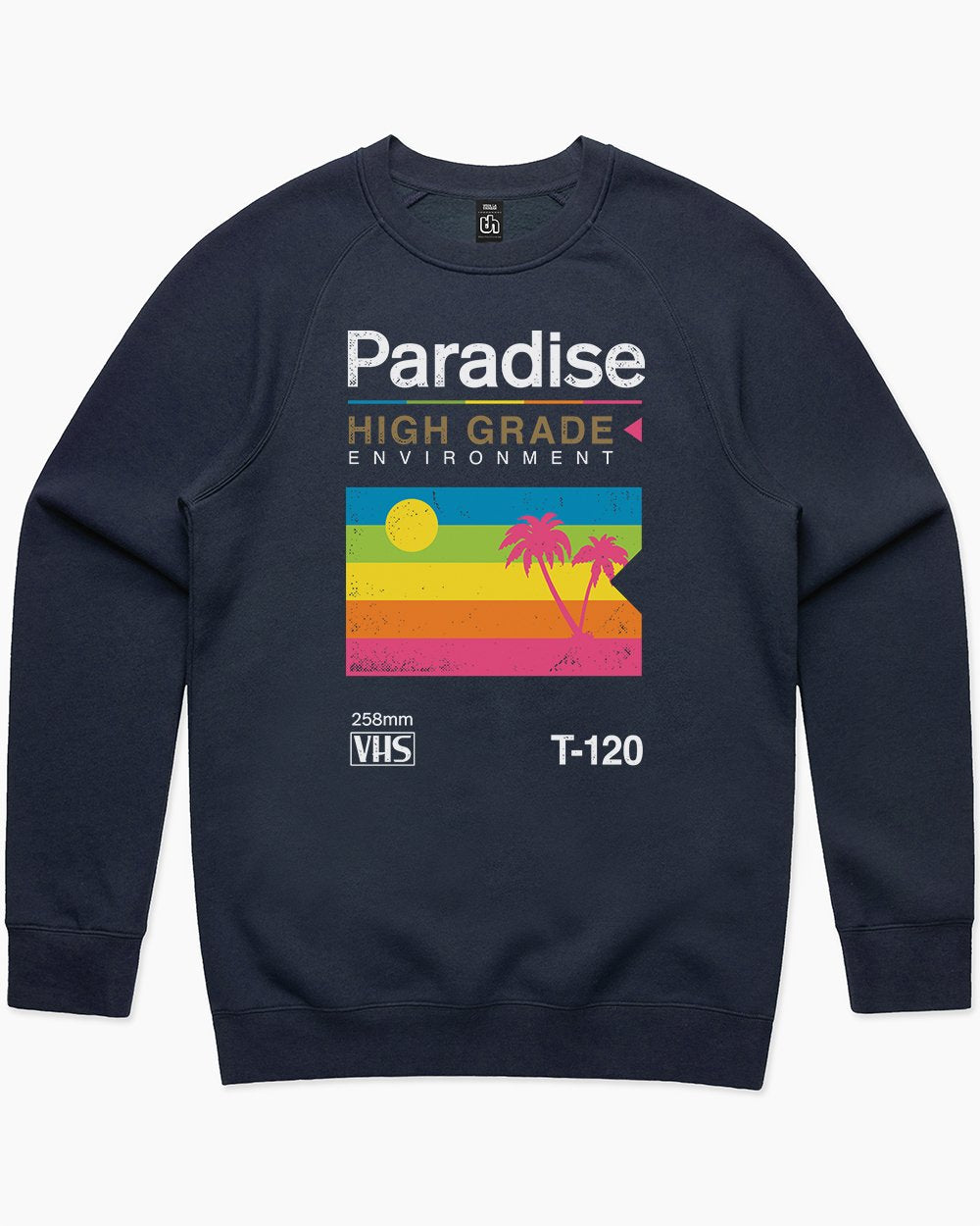 Retro Paradise Sweater Australia Online #colour_navy