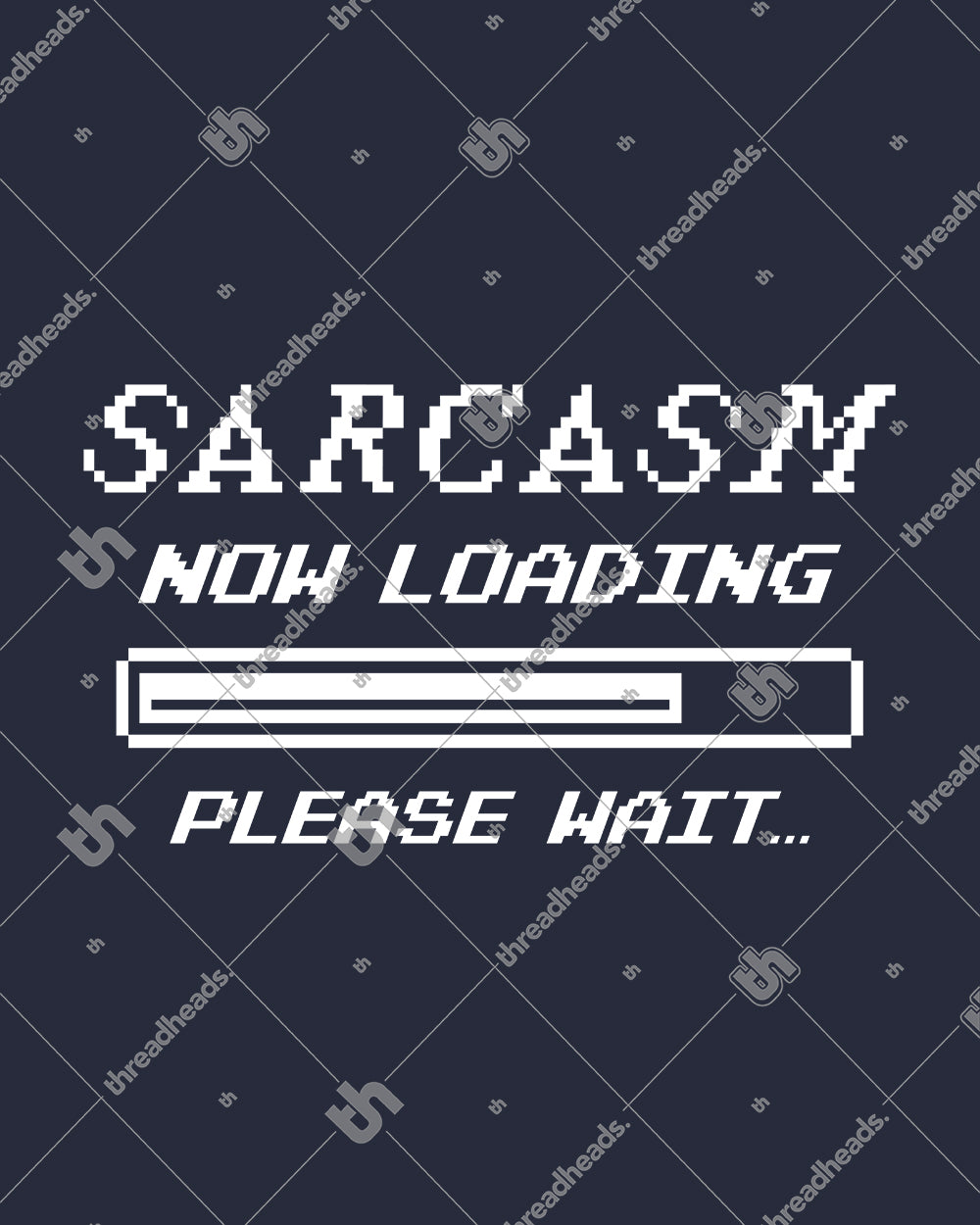 Sarcasm Loading Kids T-Shirt Australia Online #colour_navy