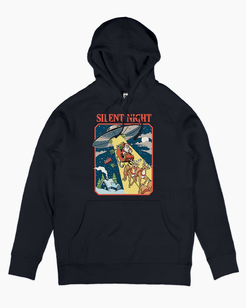 Silent Night Hoodie Australia Online #colour_navy