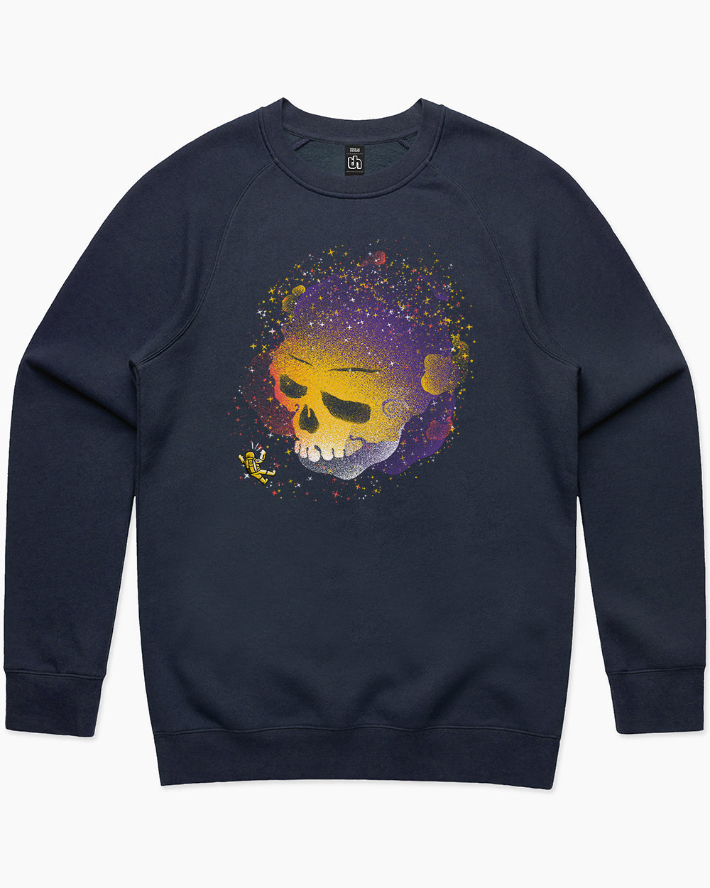 Skull Galaxy Sweater Australia Online #colour_navy