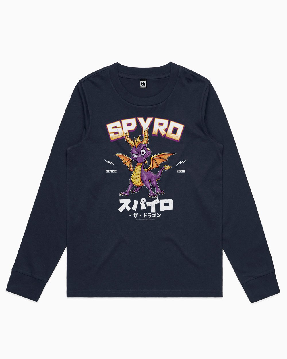 Spyro the Dragon JP Long Sleeve Australia Online #colour_navy