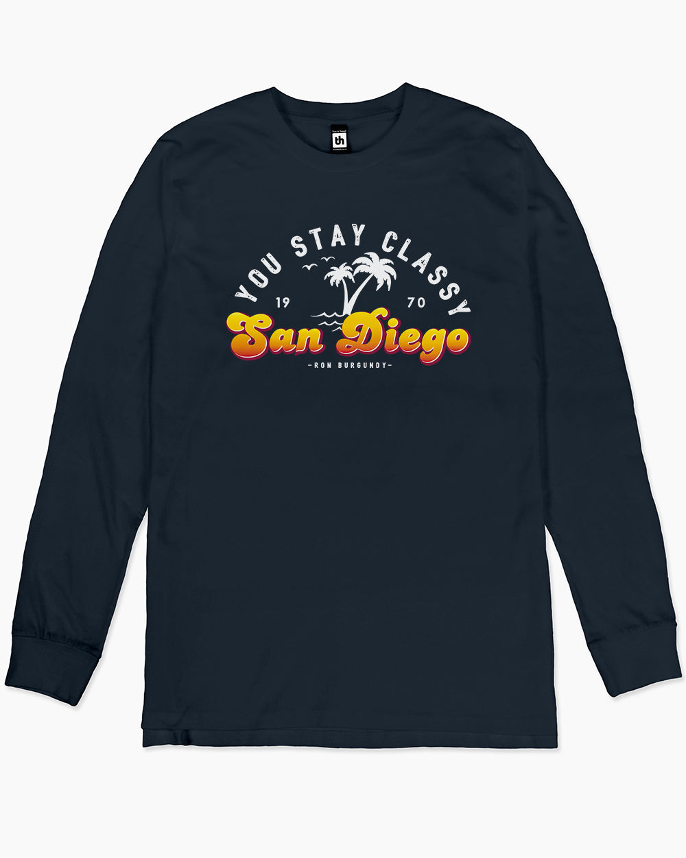 Stay Classy San Diego Long Sleeve Australia Online #colour_navy