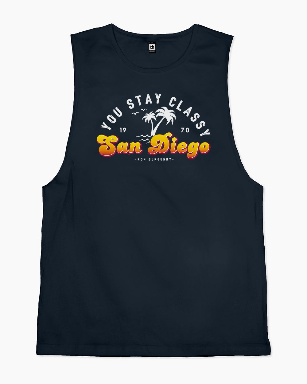 Stay Classy San Diego Tank Australia Online #colour_navy