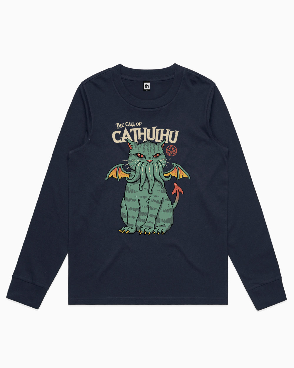 The Call of Cathulhu Long Sleeve Australia Online #colour_navy