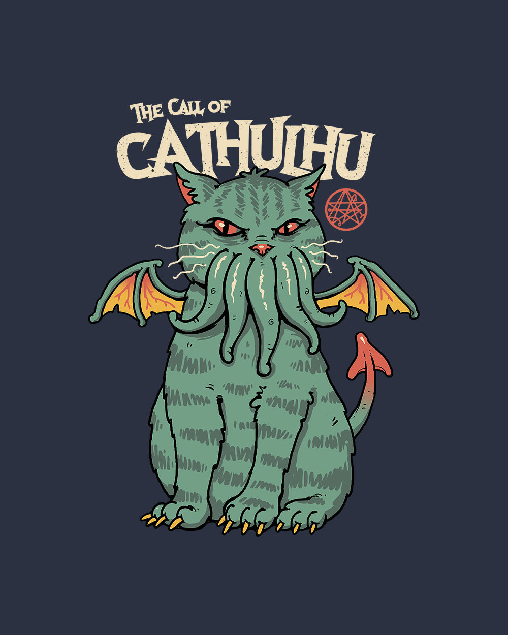 The Call of Cathulhu Sweater Australia Online #colour_navy