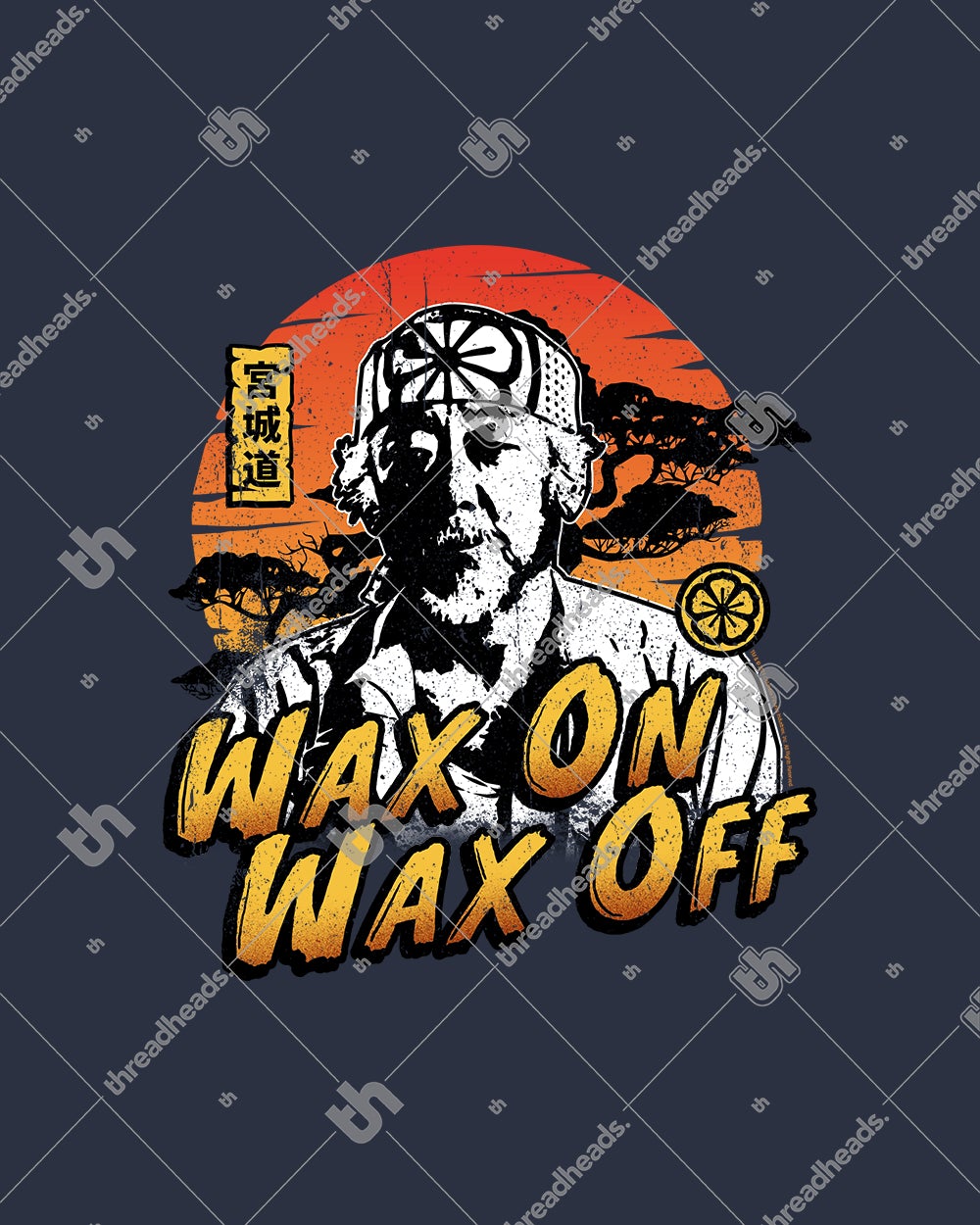 Wax On Wax Off Long Sleeve Australia Online #colour_navy