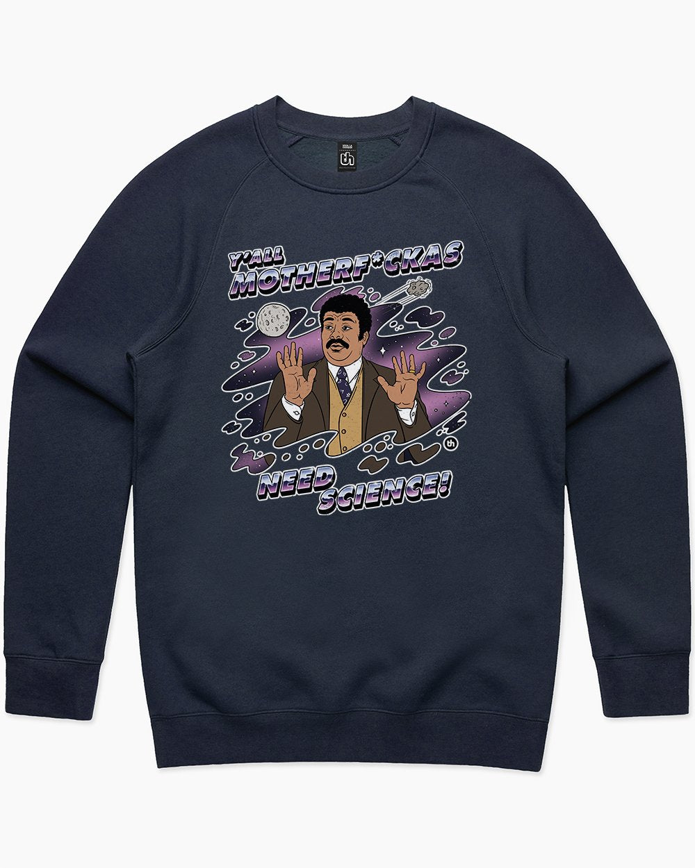 Y'all Motherf-ckers Need Science Sweater Australia Online #colour_navy