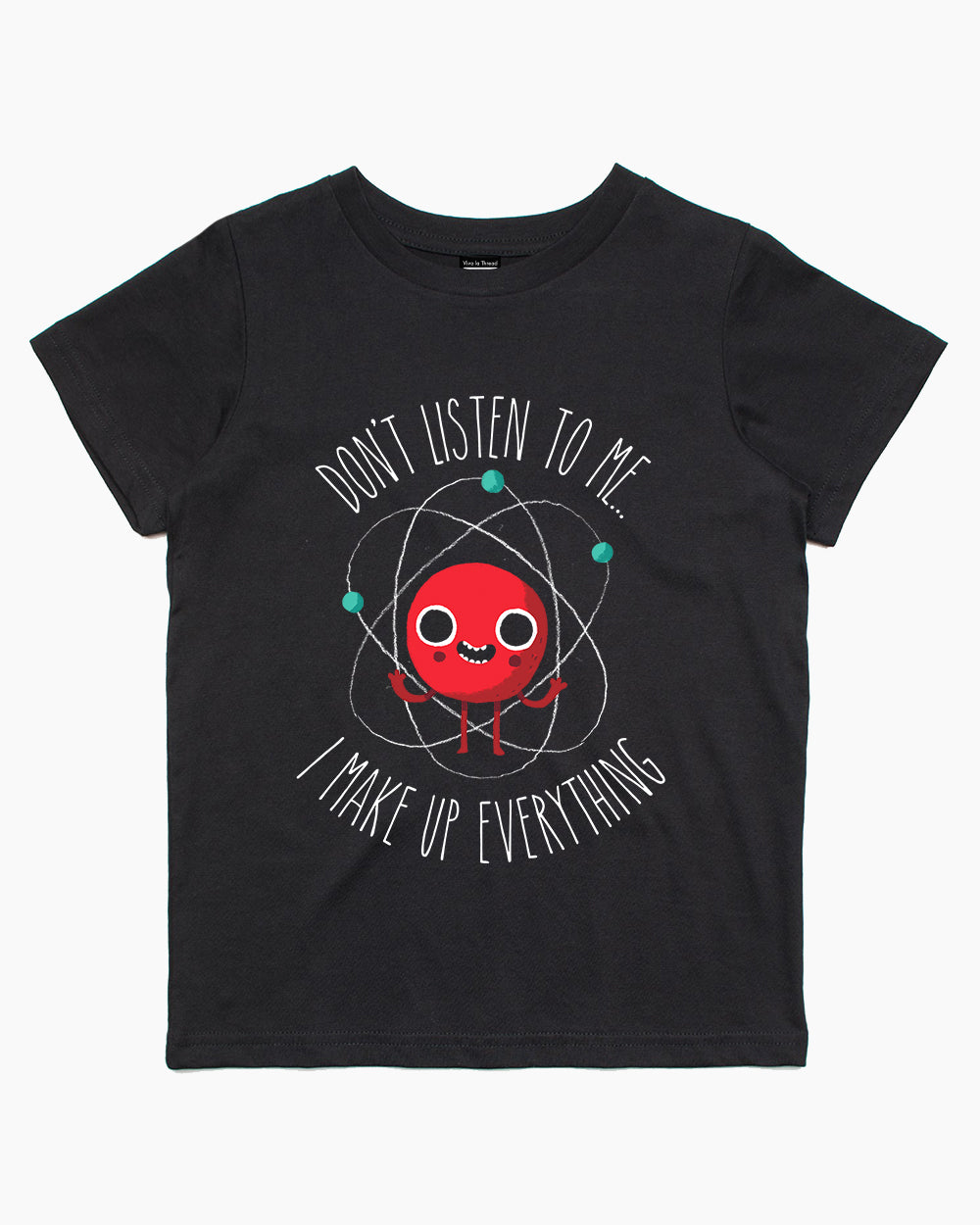 Never Trust An Atom Kids T-Shirt Australia Online #colour_black
