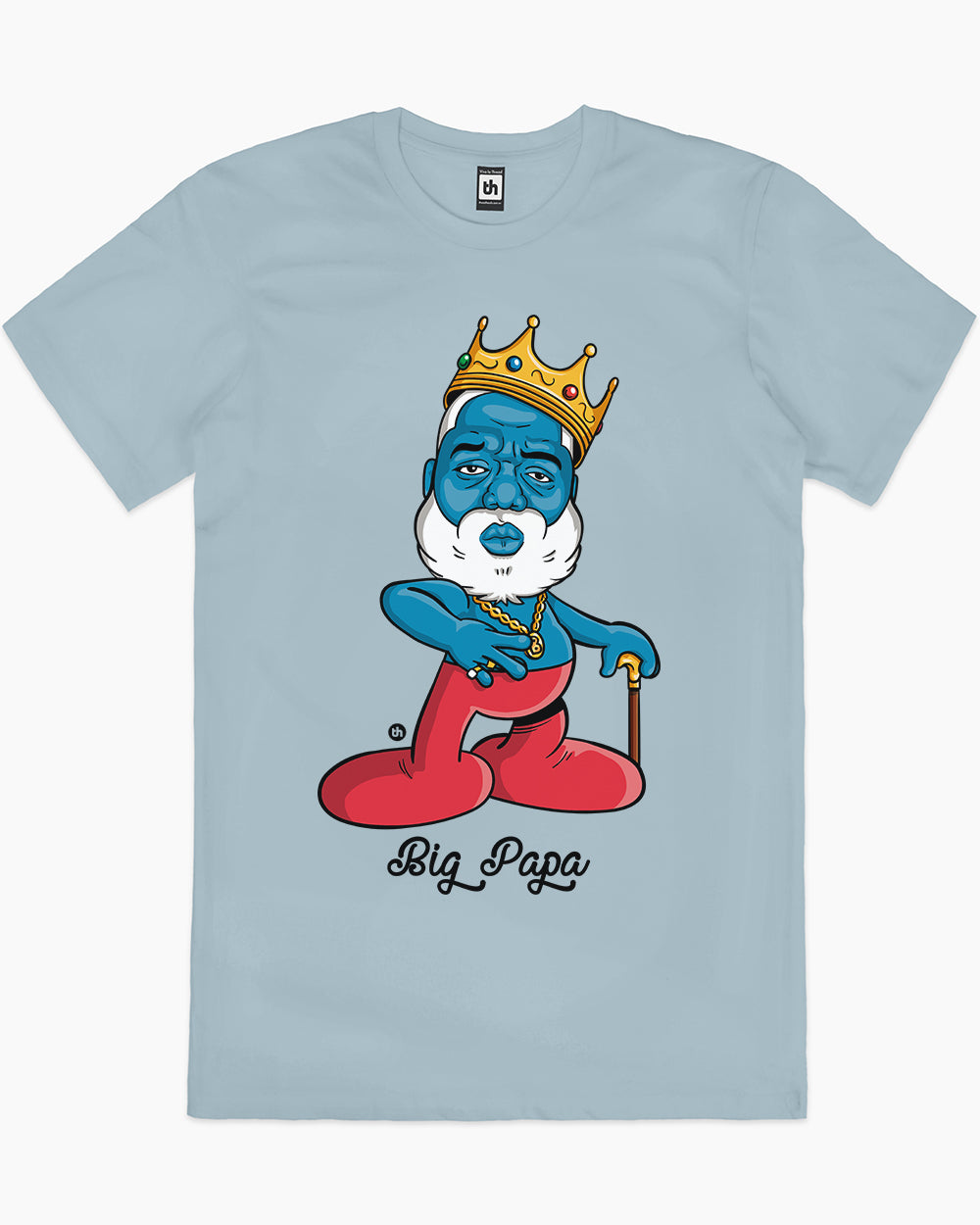 Big Papa T-Shirt Australia Online #colour_pale blue