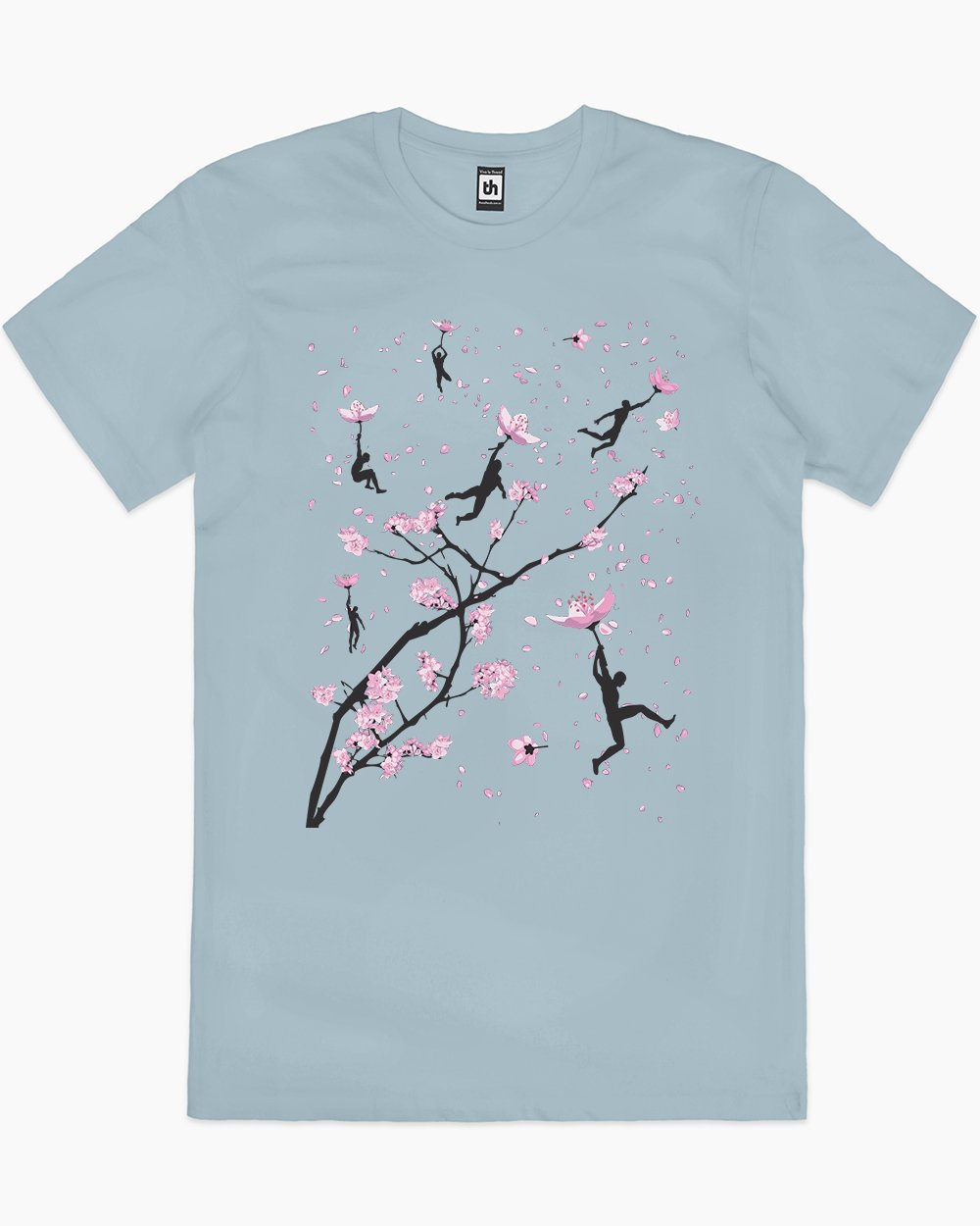 Blossom Flight T-Shirt Australia Online #colour_pale blue