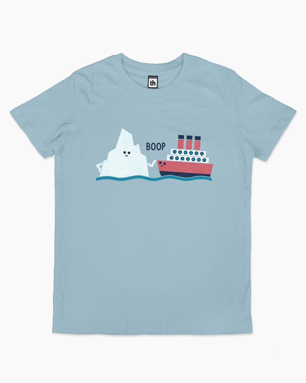 Boop Kids T-Shirt Australia Online #colour_pale blue