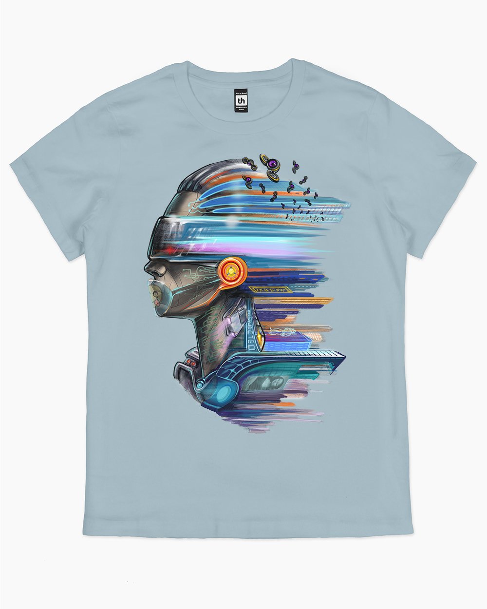 Connected T-Shirt Australia Online #colour_pale blue