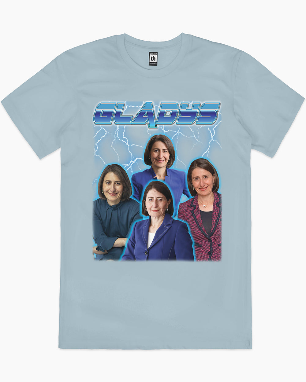 Gladys T-Shirt Australia Online #colour_pale blue