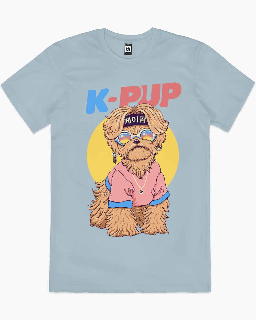 K-Pup T-Shirt Australia Online #colour_pale blue