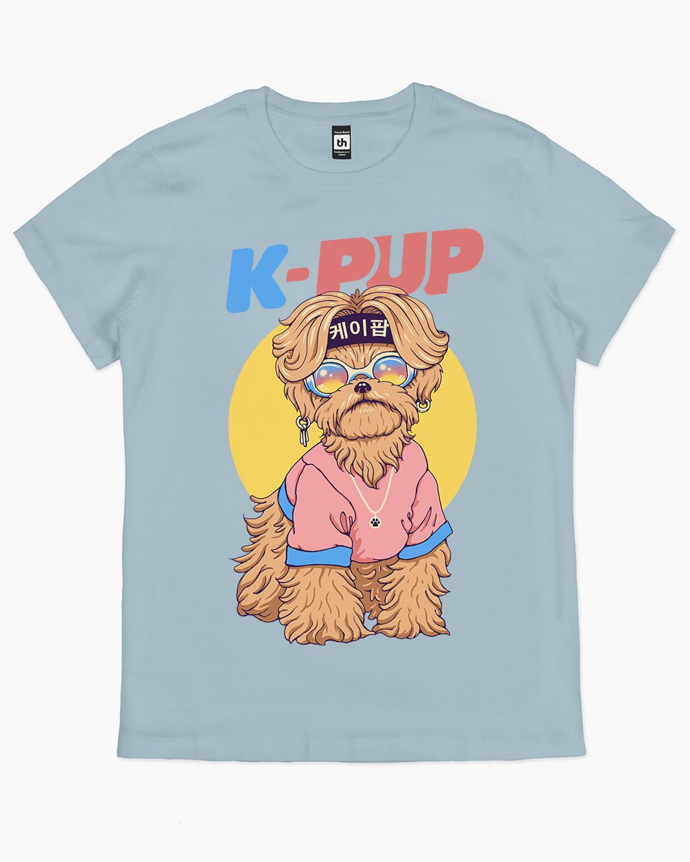 K-Pup T-Shirt Australia Online #colour_pale blue