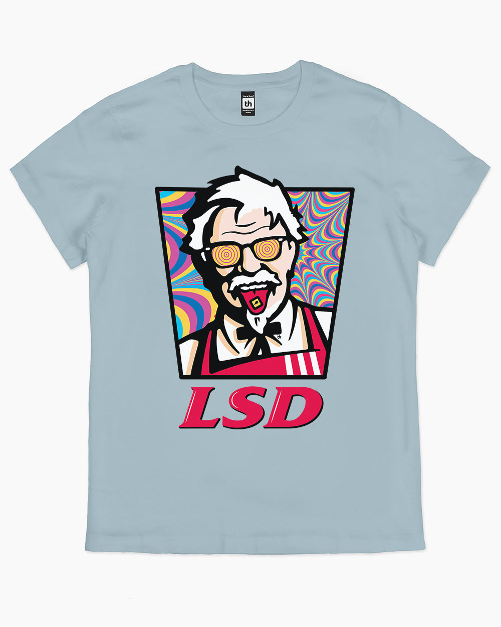 Colonel LSD T-Shirt Australia Online #colour_pale blue