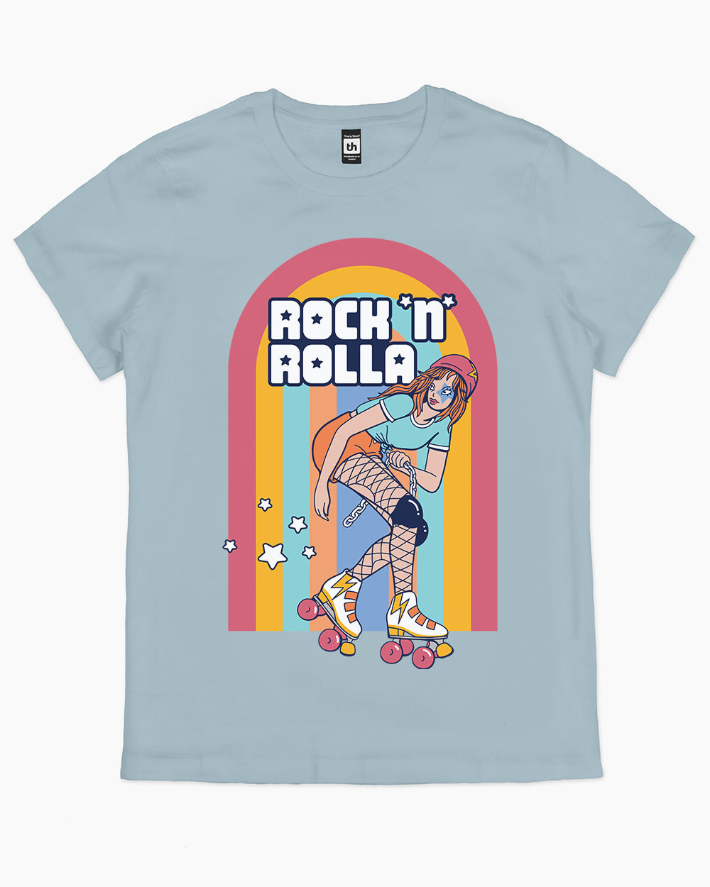 Rock N Rolla T-Shirt Australia Online #colour_pale blue