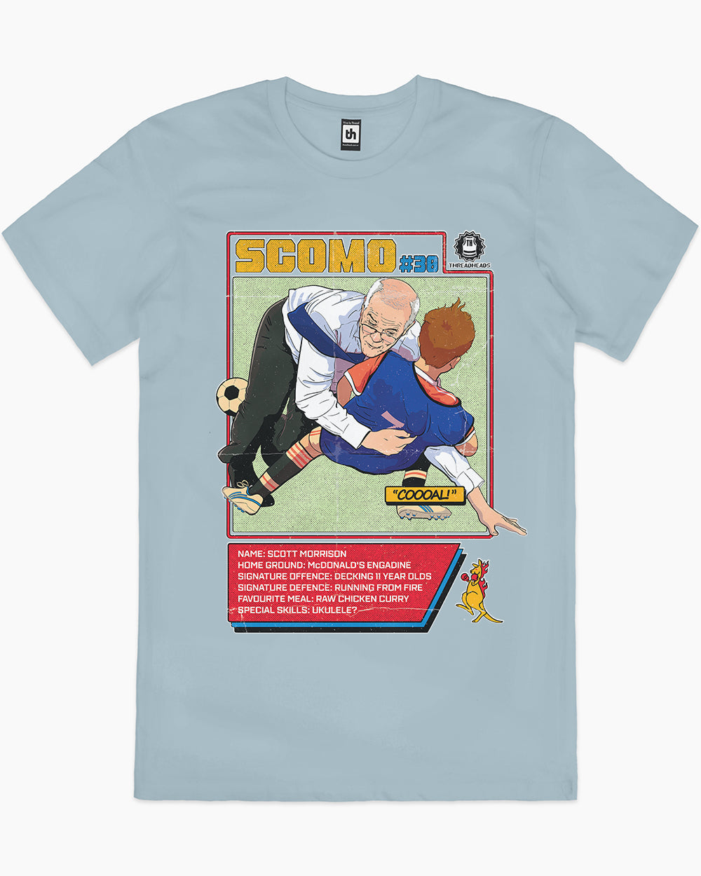 Scomo Tackle T-Shirt Australia Online #colour_pale blue