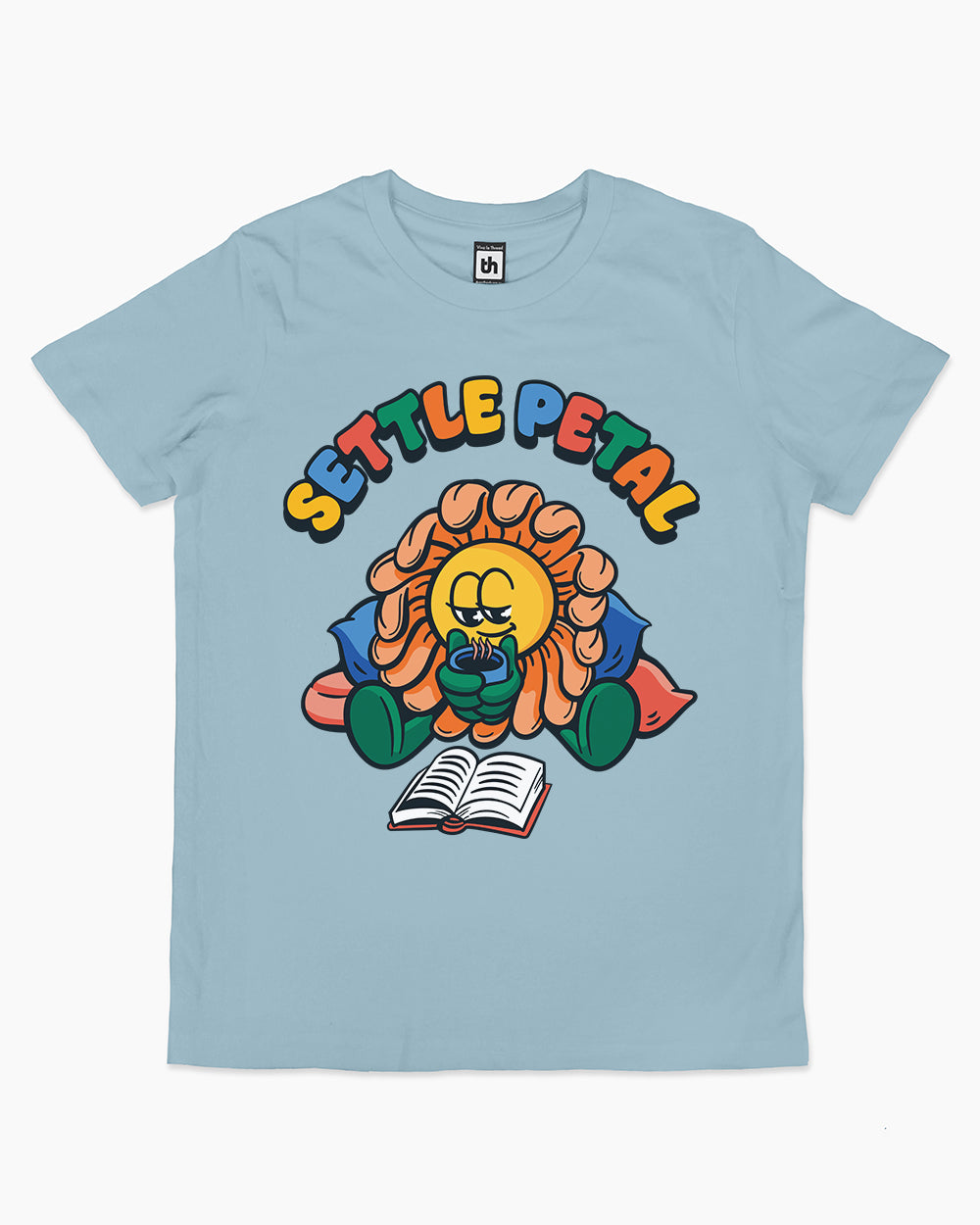 Settle Petal Kids T-Shirt Australia Online #colour_pale blue