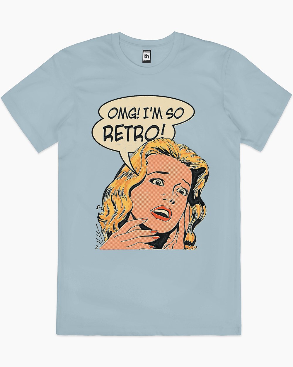 So Retro T-Shirt Australia Online #colour_pale blue