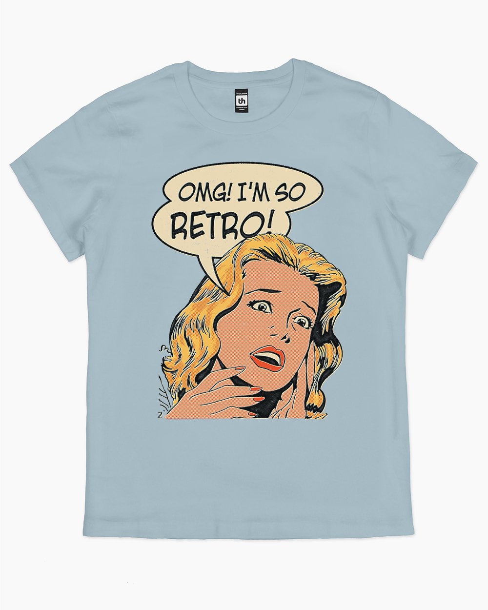 So Retro T-Shirt Australia Online #colour_pale blue