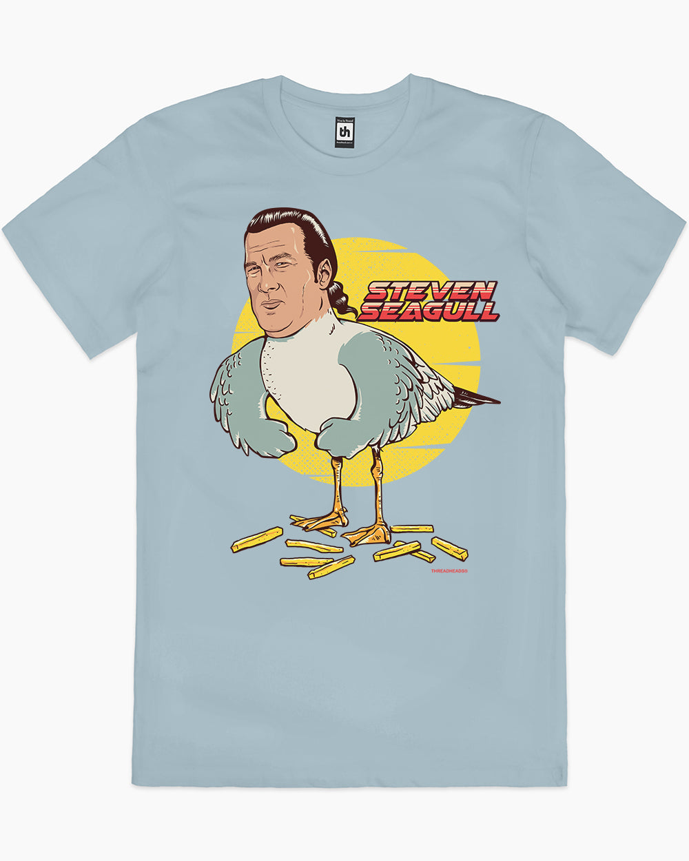 Steven Seagull T-Shirt Australia Online #colour_pale blue