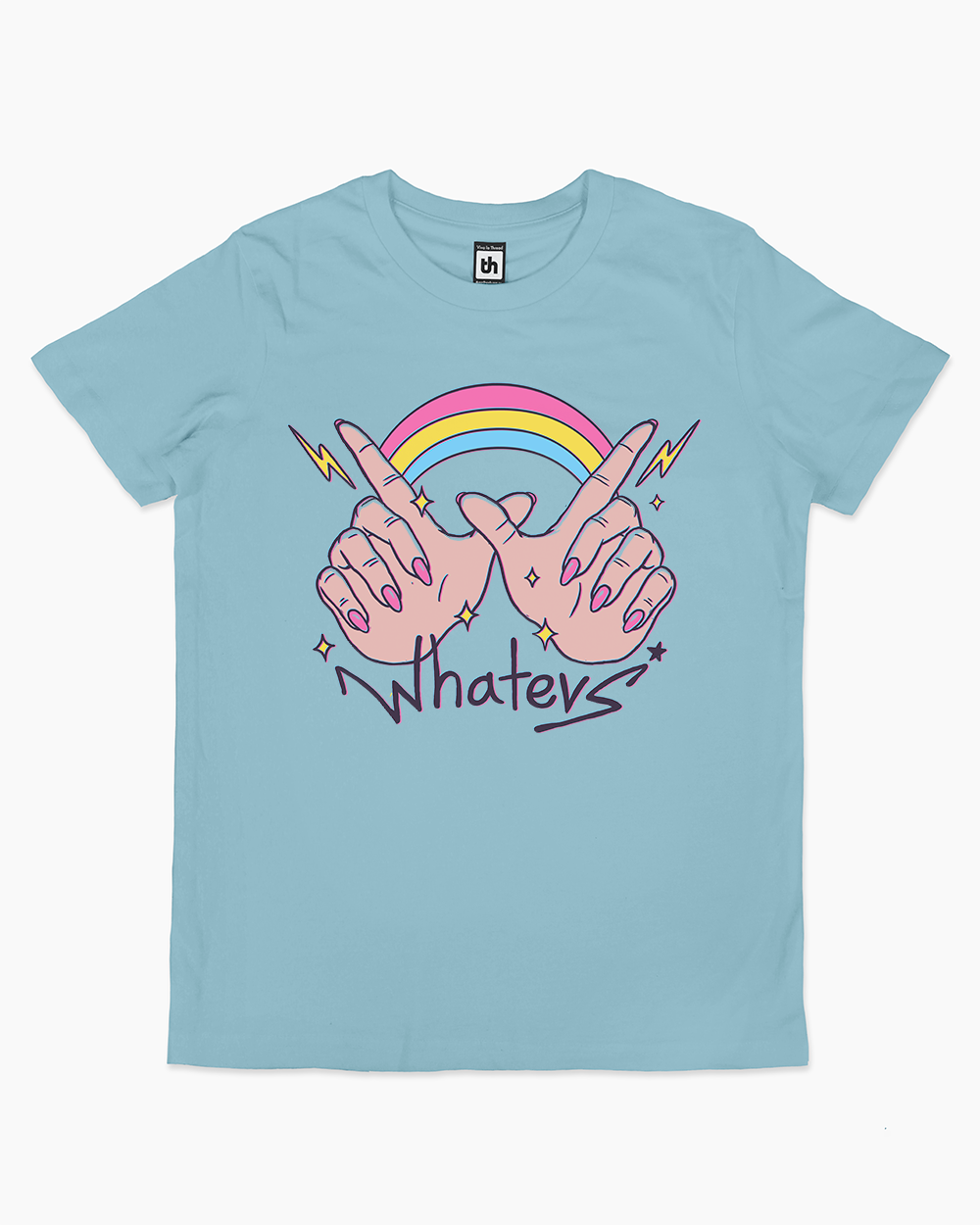 Whatevs! Kids T-Shirt Australia Online #colour_pale blue