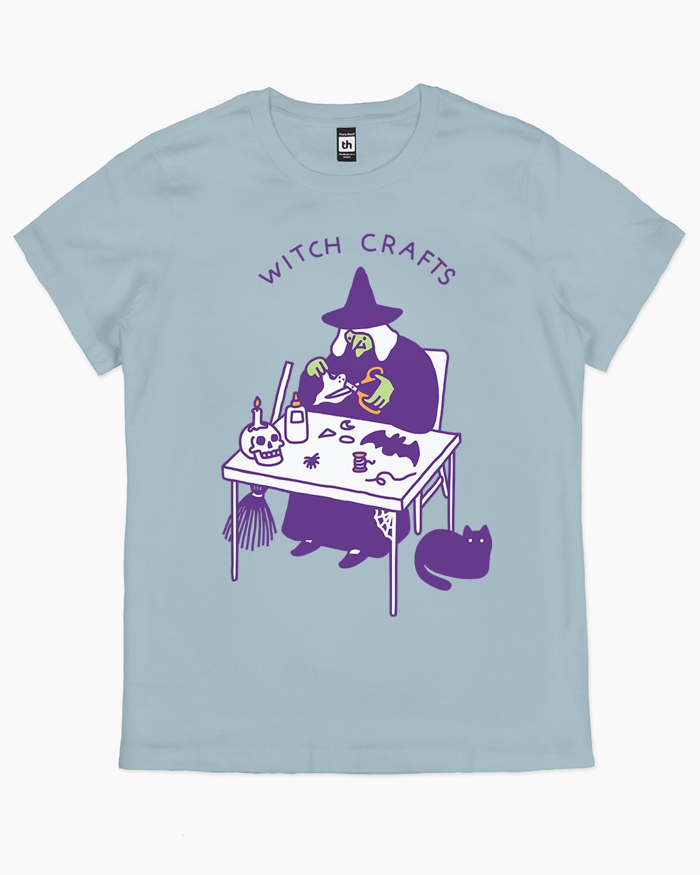 Witch Crafts T-Shirt Australia Online #colour_pale blue