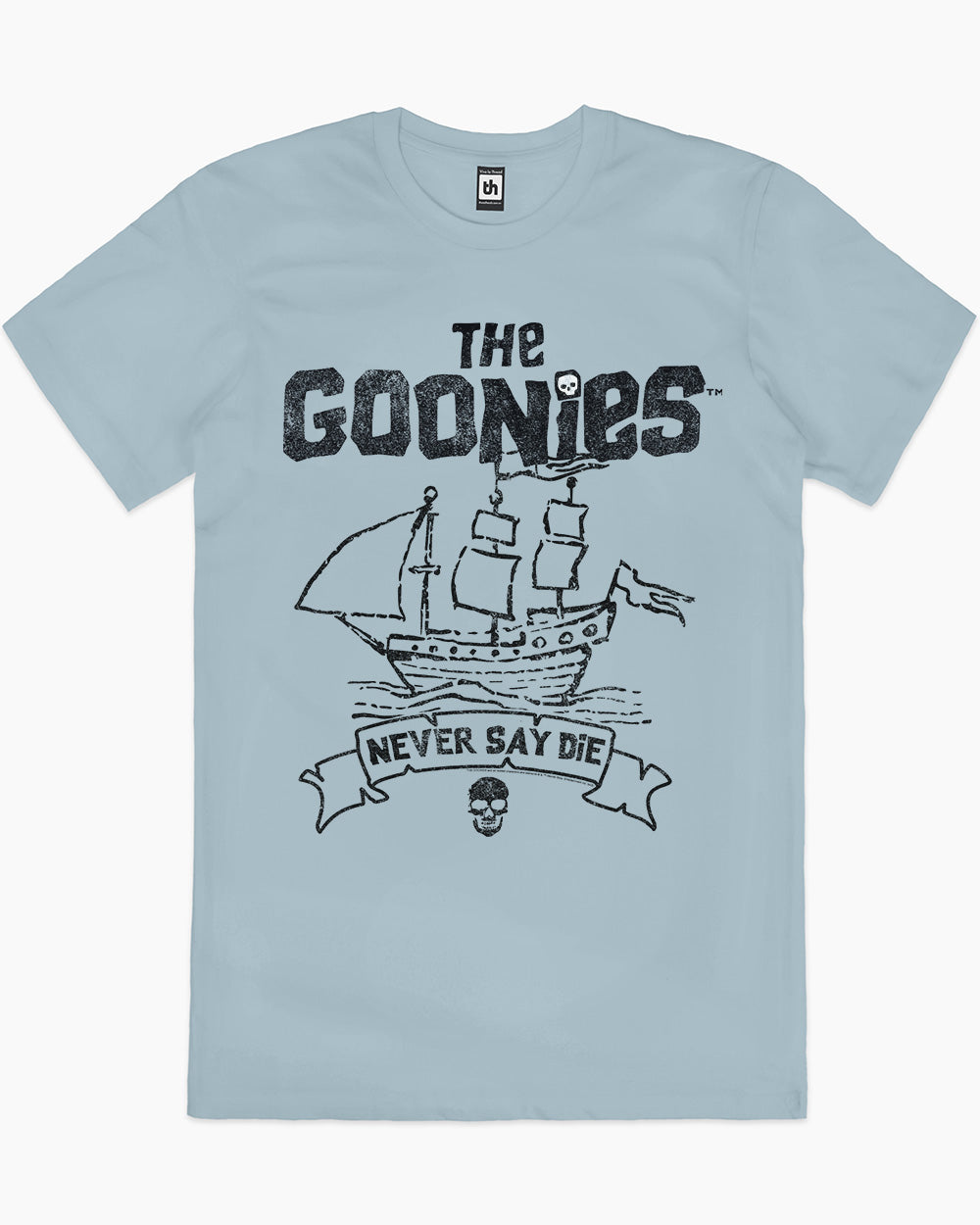 Goonies One Eyed Willie Ship T-Shirt Australia Online #colour_pale blue