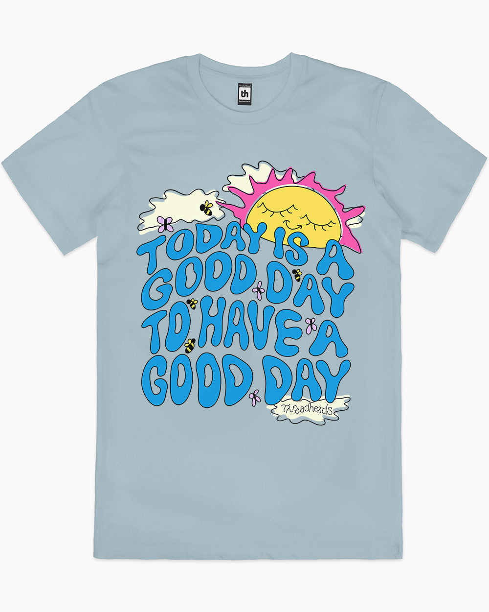 Good Day T-Shirt Australia Online #colour_pale blue