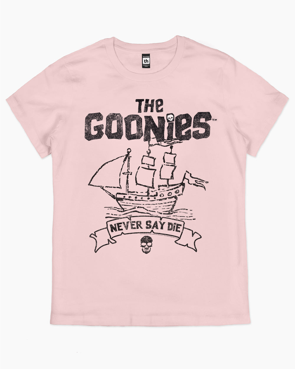 Goonies One Eyed Willie Ship T-Shirt Australia Online #colour_pink
