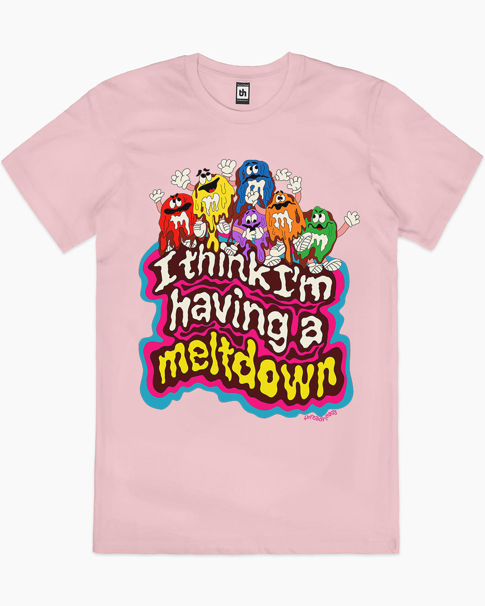 Meltdown T-Shirt Australia Online #colour_pink