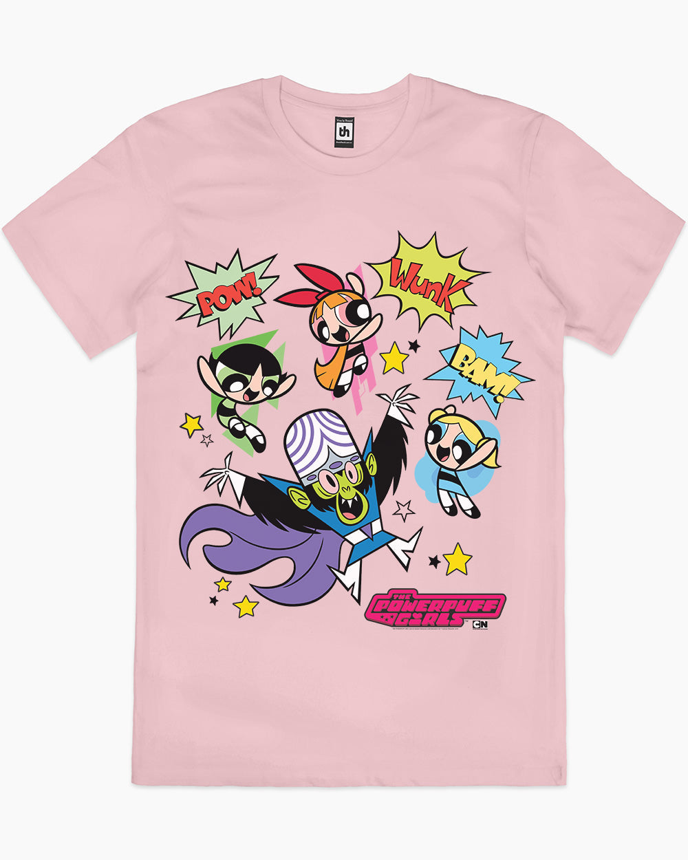 Powerpuff Pow T-Shirt Australia Online #colour_pink