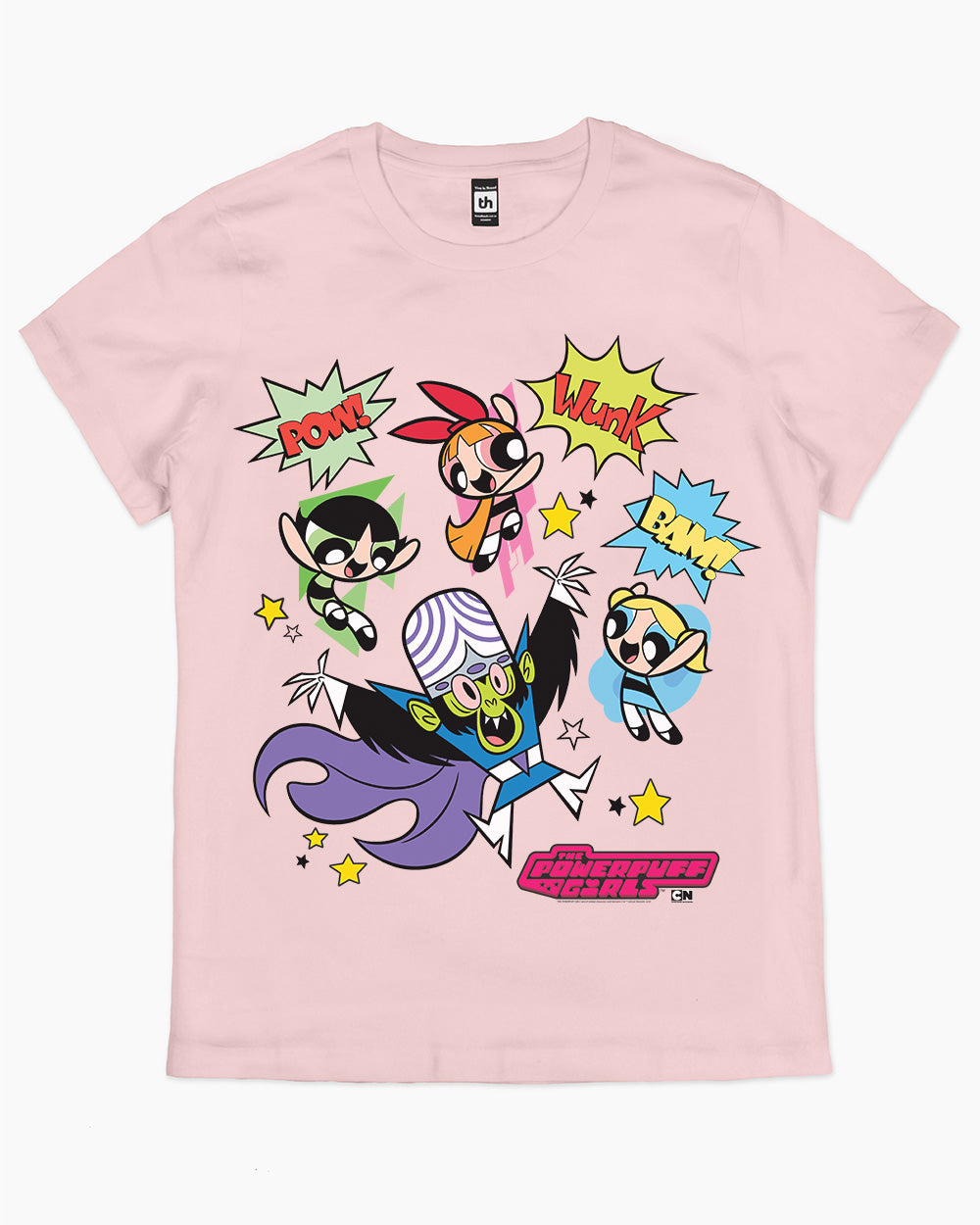Powerpuff Pow T-Shirt Australia Online #colour_pink