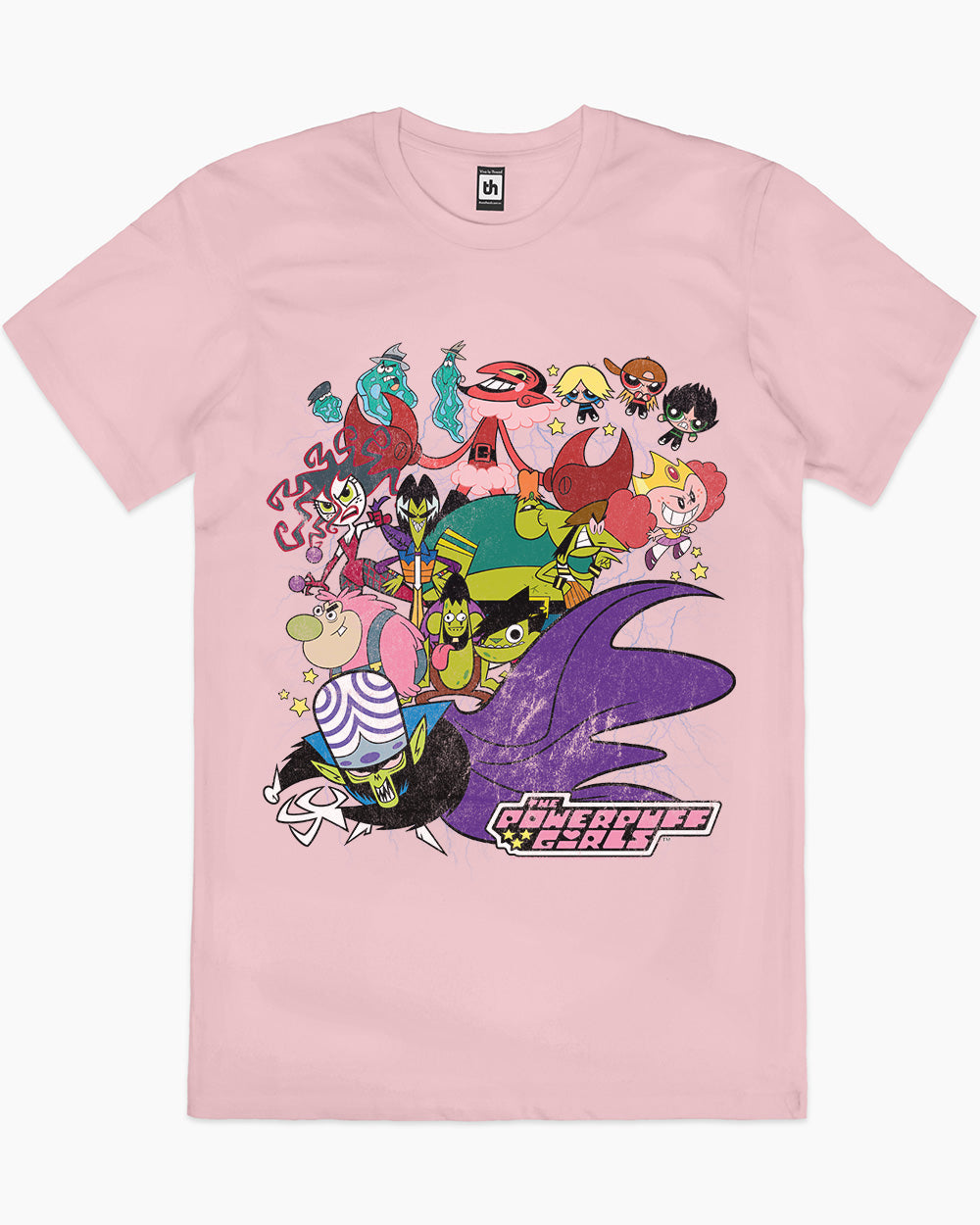 Powerpuff Villains T-Shirt Australia Online #colour_pink